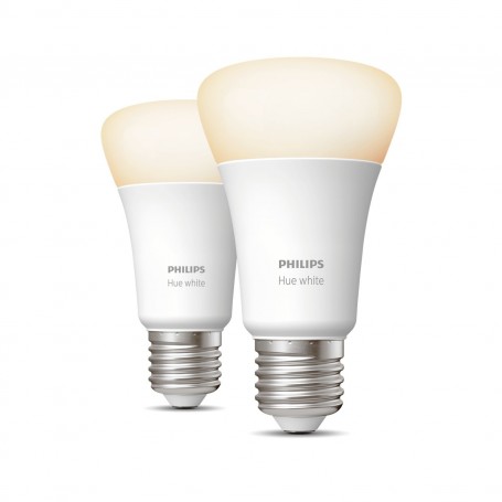 Philips Hue White E27 - confezione da 2 (929001821605)