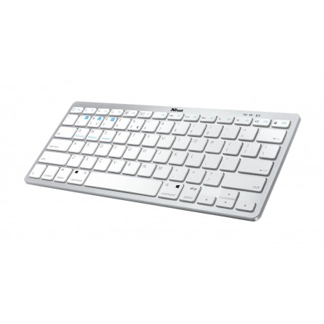 Trust Nado Bluetooth Wireless tastiera QWERTY Italiano Bianco (23749)