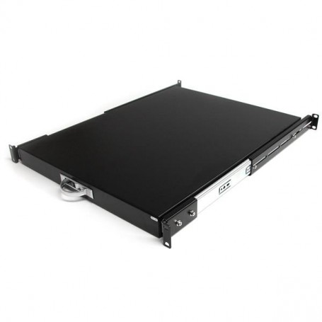 StarTech.com Ripiano scorrevole per armadio server rack 55,8 cm di colore nero (SLIDESHELFD)