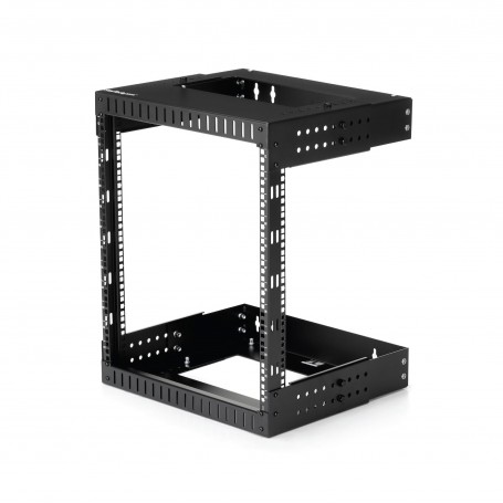 StarTech.com Server Rack 12U Montabile a parete - Profondità regolabile da 30 a 50cm (RK12WALLOA)