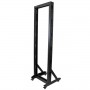 StarTech.com Armadio Server Rack con 2 staffe a Telaio Aperto 42U con ruote orientabili (2POSTRACK42)