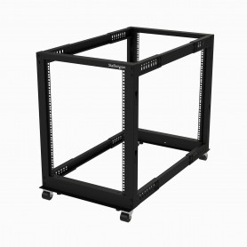StarTech.com Armadio Server Rack con 4 staffe a Telaio Aperto 15U con profondità regolabile da 59-104cm - Rack p (4POSTRACK15U)