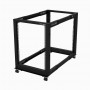 StarTech.com Armadio Server Rack con 4 staffe a Telaio Aperto 15U con profondità regolabile da 59-104cm - Rack p (4POSTRACK15U)