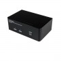 StarTech.com Switch KVM USB doppio DisplayPort 2 porte con audio e hub USB 2.0 (SV231DPDDUA)