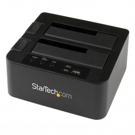 StarTech.com Duplicatore Autonomo rapido USB 3.0 eSATA per disco rigido SATA 6Gbps - Clonatore HDD (SDOCK2U33RE)