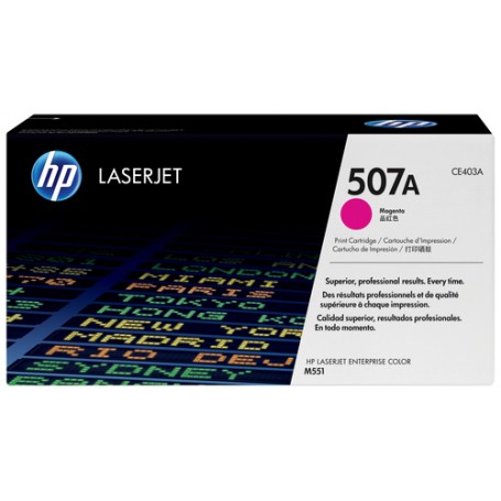 HP Cartuccia Toner originale magenta LaserJet 507A (CE403A)
