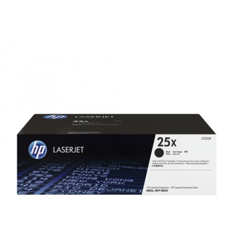 HP Cartuccia Toner originale nero ad alta capacità LaserJet 25X (CF325X)