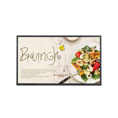 LG 32SM5J-B visualizzatore di messaggi Pannello piatto per segnaletica digitale 81,3 cm (32") IPS Full HD Nero (32SM5J-B.AEU)