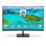 Philips E Line 241E1SCA/00 Monitor PC 59,9 cm (23.6") 1920 x 1080 Pixel Full HD LCD Nero (241E1SCA/00)