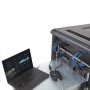 StarTech.com Adattatore crash cart portatile per PC con alloggio robusto - Console KVM USB con trasferimento di fi (NOTECONS02X)