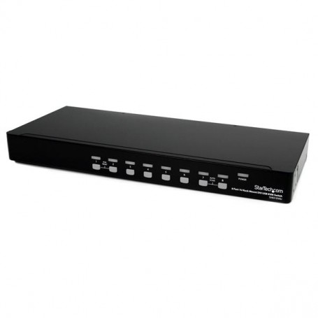 StarTech.com Switch KVM DVI USB a 8 porte montabile a rack 1U (SV831DVIU)