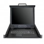StarTech.com RKCONS1708K console a rack 43,2 cm (17") 1280 x 1024 Pixel Acciaio Nero 1U (RKCONS1708K)