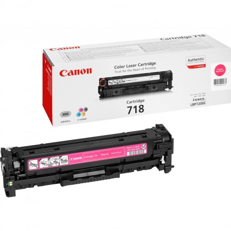 Canon CRG-718 M cartuccia toner 1 pz Originale Magenta (2660B002)