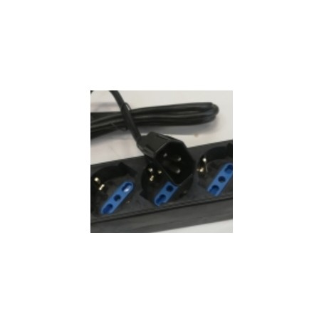 Legrand 310979 prolunghe e multiple 3 presa(e) AC Interno Nero (LG-310979)