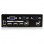StarTech.com Kit switch KVM USB professionale a 2 porte con cavi (SV231USBGB)