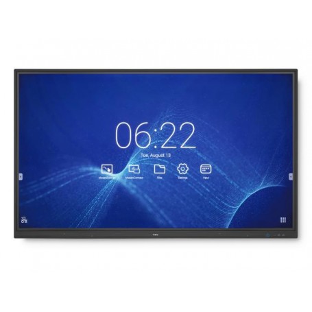 NEC MultiSync CB861Q Pannello piatto per segnaletica digitale 2,18 m (86") IPS 4K Ultra HD Nero Touch screen (60004825)