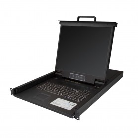 StarTech.com Console KVM per armadio Rack a 8 porte VGA con schermo LCD - 19" - 1U (RKCONS1908K)