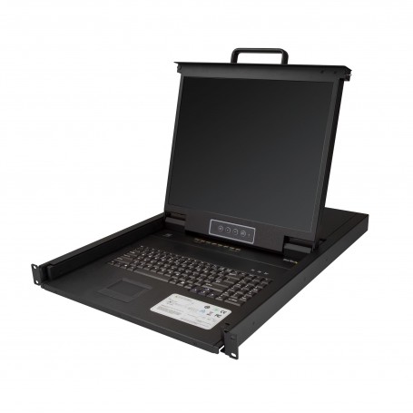 StarTech.com Console KVM per armadio Rack a 8 porte VGA con schermo LCD - 19" - 1U (RKCONS1908K)