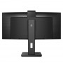 MON 34"VA CURVO 21:9 WQHD WEBCAM MM PHILIPS 346P1CRH HDMI DP USBC REG (346P1CRH/00) (346P1CRH)