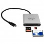 StarTech.com Lettore Multischede esterno per Flash Card SD/MMC/CF USB 3.1 ( Tipo-C ) Gen 1 (5Gbps) (FCREADU3C)