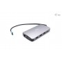 I-TEC NANO DOCKING STATION USB-C HDMI-VGA CON PORTA LAN, POWER DELIVERY 100W, RIVESTIMENTO IN METALLO (C31NANODOCKVGAPD)
