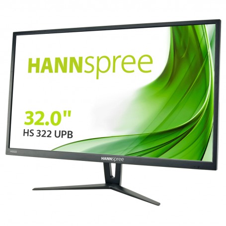 MON 31,5"TFT DP HDMI 16:9 MM USB HANNSPREE HS322UPB QHD 2K (HS322UPB)