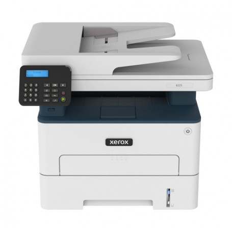 Xerox B225 A4 34 ppm Copia/Stampa/Scansione fronte/retro wireless PS3 PCL5e/6 ADF 2 vassoi Totale 251 fogli (B225V_DNI)