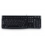Logitech K120 Corded Keyboard tastiera USB QWERTZ Tedesco Nero (920-002489)