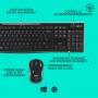 Logitech MK270 tastiera RF Wireless QWERTY Italiano Nero (920-004512)