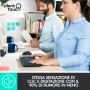 Logitech MK295 Silent Wireless Combo tastiera RF Wireless QWERTY Italiano Nero (920-009797)