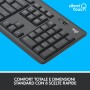 Logitech MK295 Silent Wireless Combo tastiera RF Wireless QWERTY Italiano Nero (920-009797)