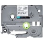 Brother TZe131S nastro per etichettatrice Nero trasparente TZe (TZE131S)