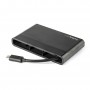 StarTech.com Adattatore multiporta USB C con HDMI, VGA, Gigabit Ethernet e USB 3.0 - Mini dock hub USB C a HDMI 4K  (DKT30CHVCM)