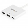 StarTech.com Adattatore Multifunzione USB-C a HDMI 4k con Power Delivery e porta USB-A - Bianco (CDP2HDUACPW)
