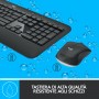 Logitech MK540 ADVANCED Wireless Keyboard and Mouse Combo tastiera USB QWERTY Italiano Nero, Bianco (920-008679)