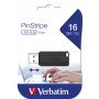 Verbatim PinStripe - Memoria USB da 16 GB - Nero (49063)