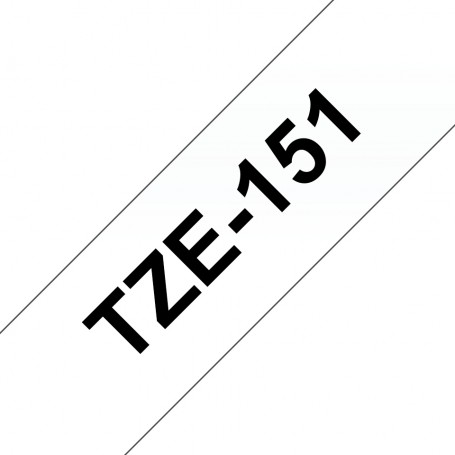 Brother TZE-151 nastro per etichettatrice TZ (TZE151)