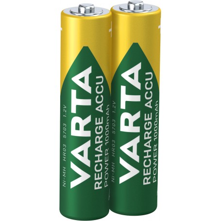 Varta Rech. Accu Power AAA 1000mAh BLI 2 (5703301402)