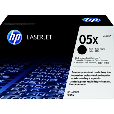 HP Cartuccia Toner originale nero ad alta capacità LaserJet 05X (CE505X)