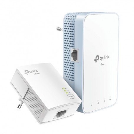 TP-LINK TL-WPA7517 KIT adattatore di rete PowerLine 1000 Mbit/s Collegamento ethernet LAN Wi-Fi Bianco (TL-WPA7517 KIT)