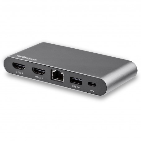 StarTech.com Adattatore Multi-porta USB-C per doppio monitor - 2 x 4K HDMI - 100W PD 3.0 (DK30C2HAGPD)