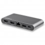StarTech.com Adattatore Multi-porta USB-C per doppio monitor - 2 x 4K HDMI - 100W PD 3.0 (DK30C2HAGPD)