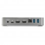 StarTech.com USB-C Dock - Docking Station per laptop Doppio Monitor HDMI 1080p - Power Delivery 60W - 1x USB-C, 3x (DK30CHHPDEU)