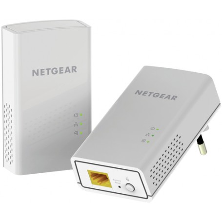 Netgear PowerLINE 1000 + WiFi 1000 Mbit/s Collegamento ethernet LAN Wi-Fi Bianco (PLW1000-100PES)