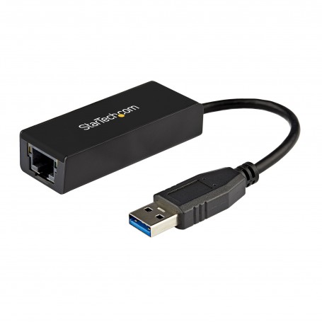 StarTech.com Adattatore USB 3.0 a Ethernet Gigabit (RJ45) - Scheda di rete NIC LAN Esterna USB3.0 a Ethernet 10/100/ (USB31000S)