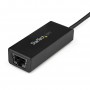 StarTech.com Adattatore USB 3.0 a Ethernet Gigabit (RJ45) - Scheda di rete NIC LAN Esterna USB3.0 a Ethernet 10/100/ (USB31000S)