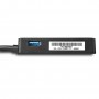 StarTech.com Adattatore USB 3.0 a Ethernet Gigabit NIC con porta USB - Nero (USB31000SPTB)