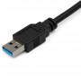 StarTech.com Adattatore USB 3.0 a Ethernet Gigabit con Hub USB a 2 porte incorporato (USB31000S2H)