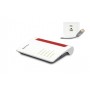 AVM FRITZ!Box 7530 AX router wireless Gigabit Ethernet Dual-band (2.4 GHz/5 GHz) Rosso, Bianco (20002944)