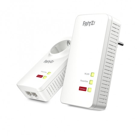 FRITZ! Powerline 1260E WLAN Set 1200 Mbit/s Collegamento ethernet LAN Wi-Fi Bianco 2 pz (20002819)